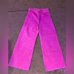 Pink Zara jeans